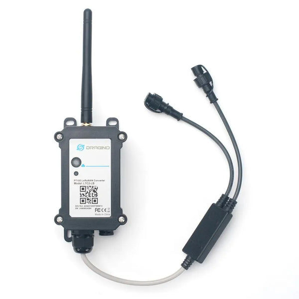 Dragino LTC2-LB Industrial LoRaWAN Dual PT100 Temperature Transmitter (EU868)