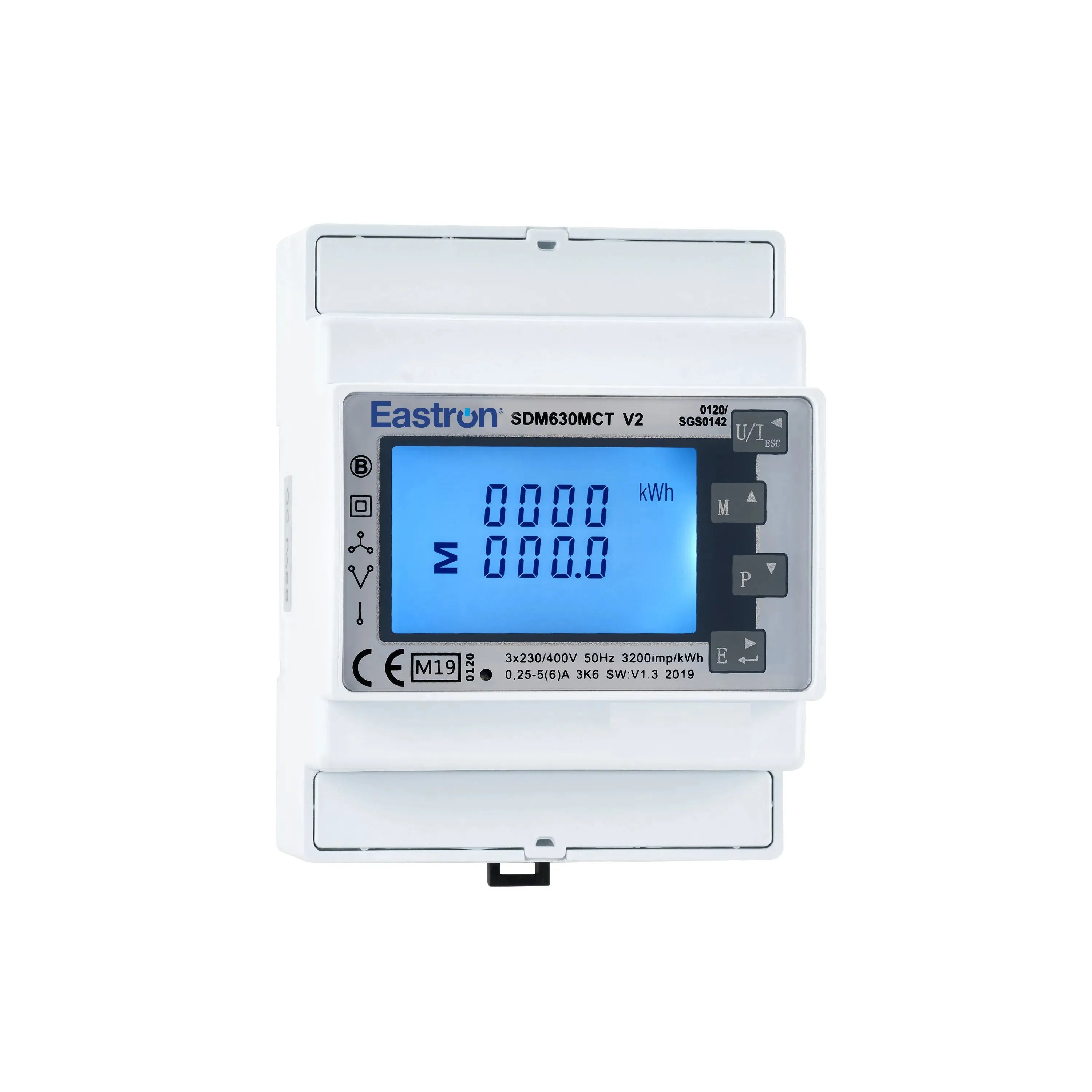 Eastron SDM630-MODBUS-MID Three-Phase Digital Energy Meter (RS485 Modbus, MID Certified)