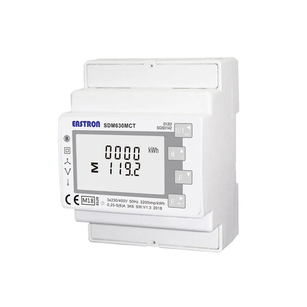 Eastron SDM630-MODBUS-MID Three-Phase Digital Energy Meter (RS485 Modbus, MID Certified)