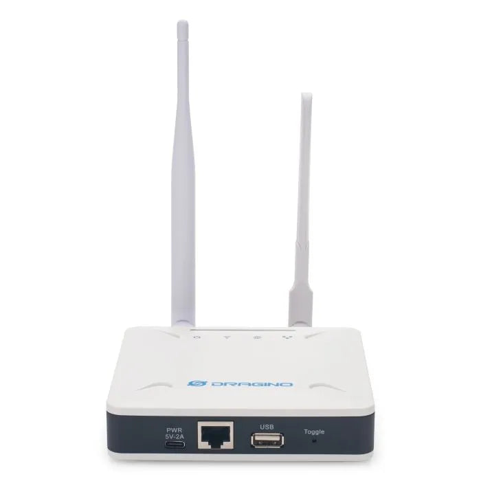 Dragino LPS8v2 Indoor LoRaWAN Gateway (EU868) – SX1302, 10+1 Channels, Wi-Fi/Ethernet