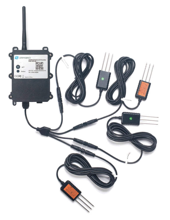 Dragino SE0X-LB2 LoRaWAN 4-Probe Soil Sensor Transmitter (EU868)