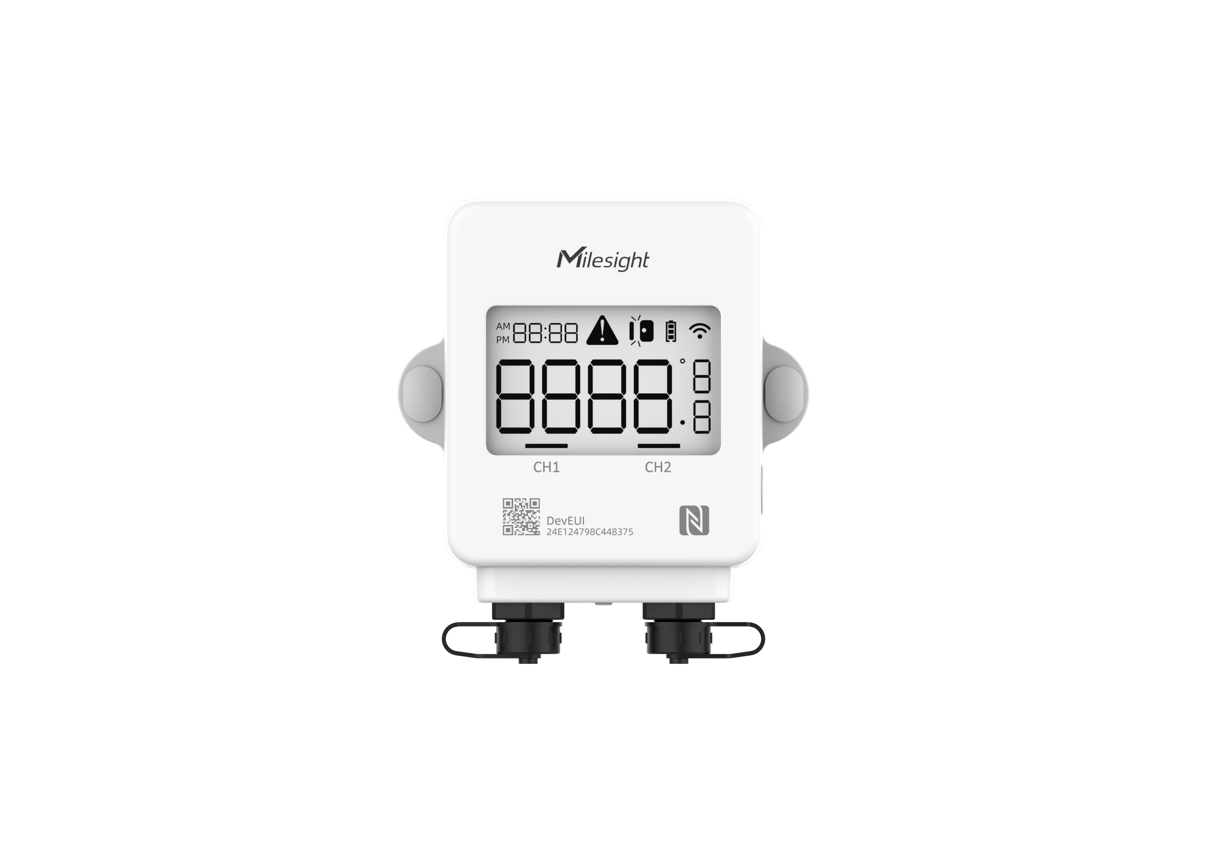 Milesight TS302 LoRaWAN 2-Probe Temperature Sensor with LCD Display (EU868) – Probes Not Included