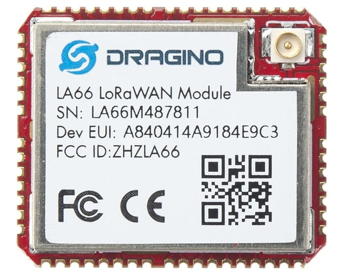 Dragino LA66 LoRaWAN Module (EU868) – Compact & Versatile Wireless Connectivity for IoT Projects