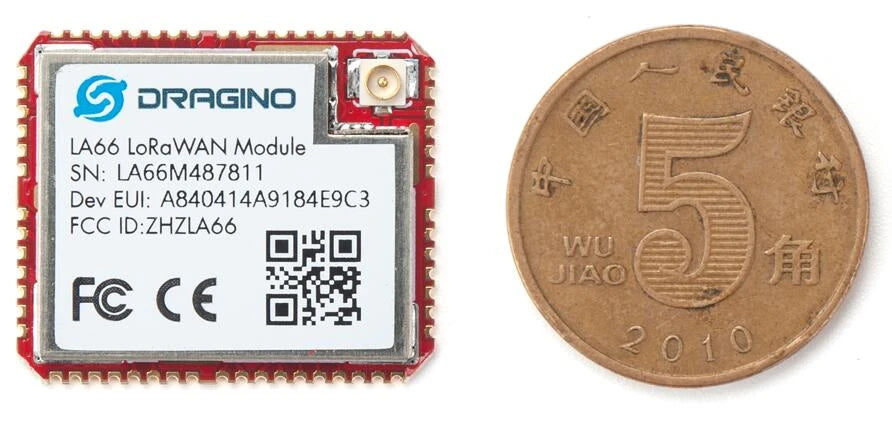 Dragino LA66 LoRaWAN Module (EU868) – Compact & Versatile Wireless Connectivity for IoT Projects