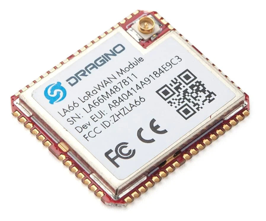 Dragino LA66 LoRaWAN Module (EU868) – Compact & Versatile Wireless Connectivity for IoT Projects