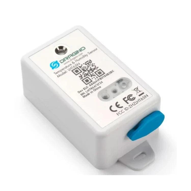 Dragino LHT65N-TH LoRaWAN Temperature & Humidity Sensor (EU868) – Long-Range Environmental Monitoring with Extended Battery Life