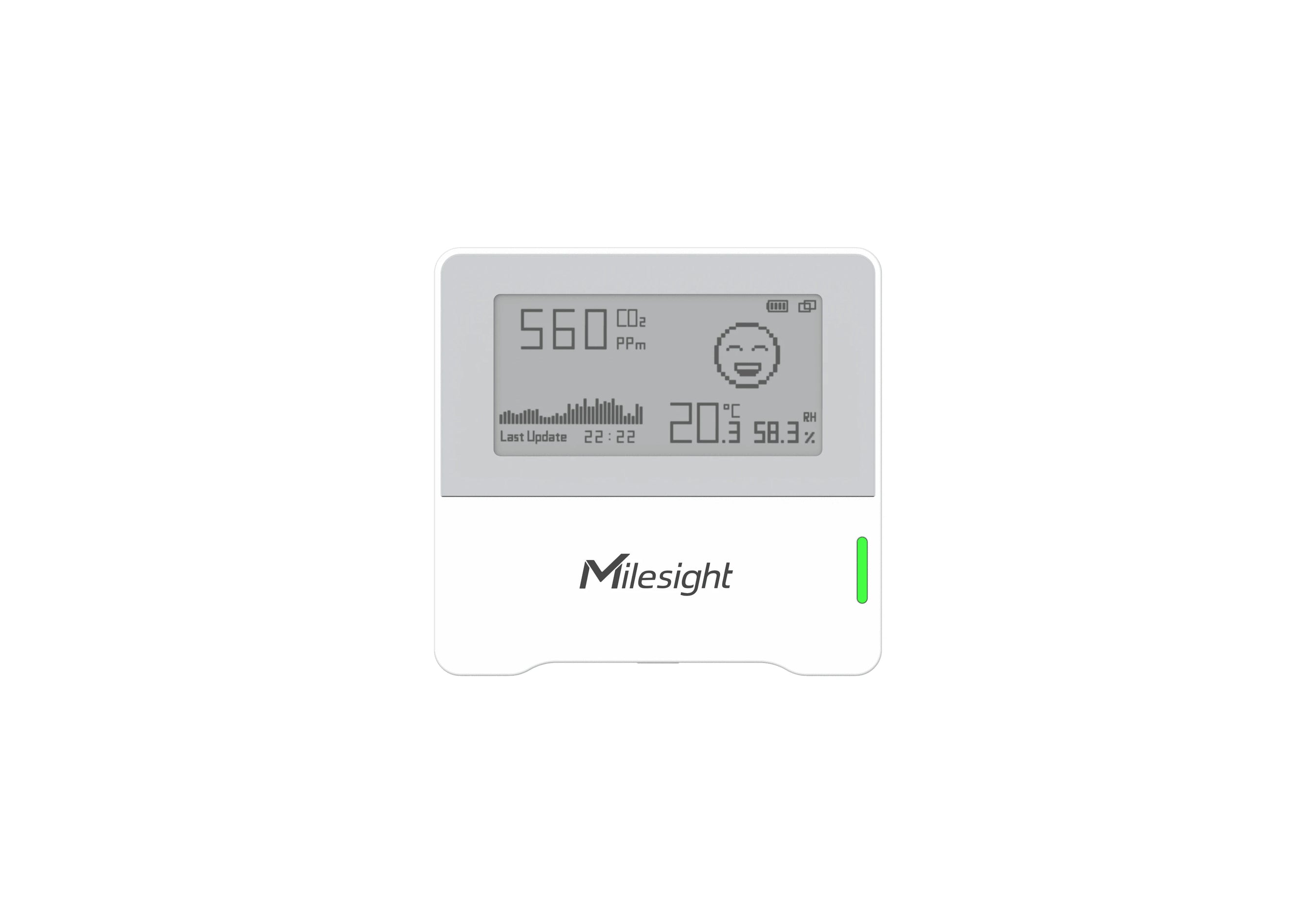 Milesight AM103 LoRaWAN Indoor Ambience Monitoring Sensor with E-Ink Display (EU868)