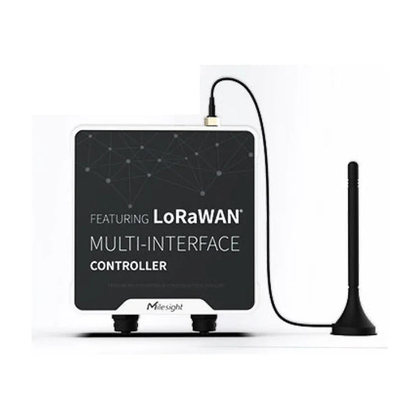 Milesight UC511 LoRaWAN Solenoid Valve Controller with External Antenna – Smart Water & Irrigation Control (EU868)
