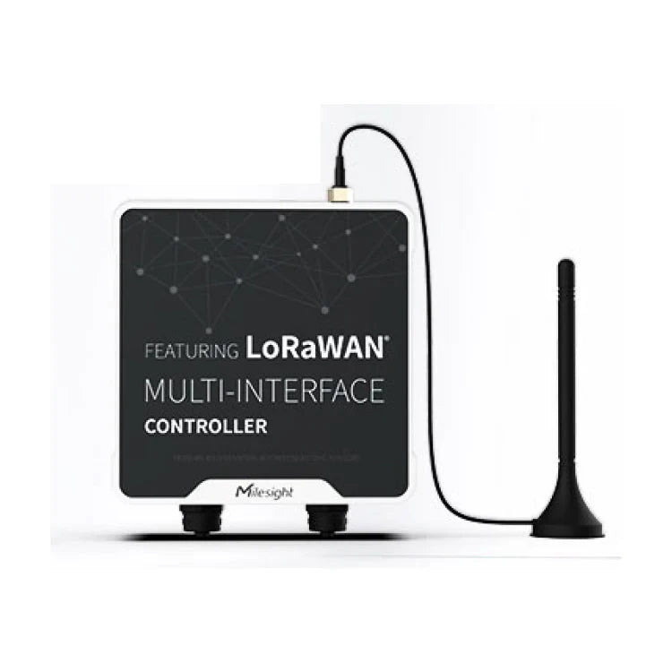 Milesight UC511 LoRaWAN Solenoid Valve Controller with External Antenna – Smart Water & Irrigation Control (EU868)