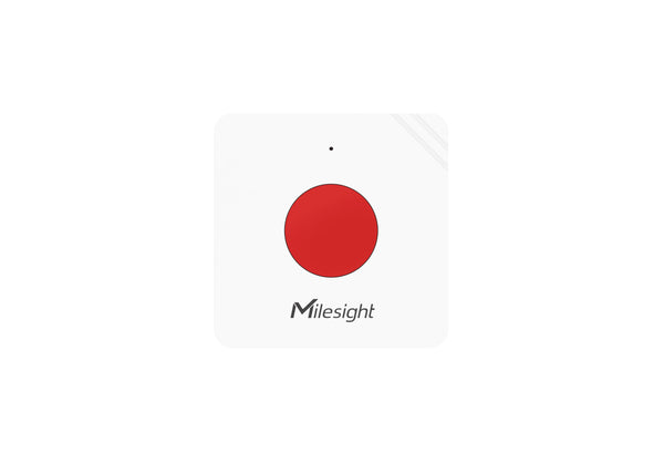 Milesight WS101 PS:SOS LoRaWAN Smart SOS Button – Emergency Alert System with Multiple Press Actions (EU868)