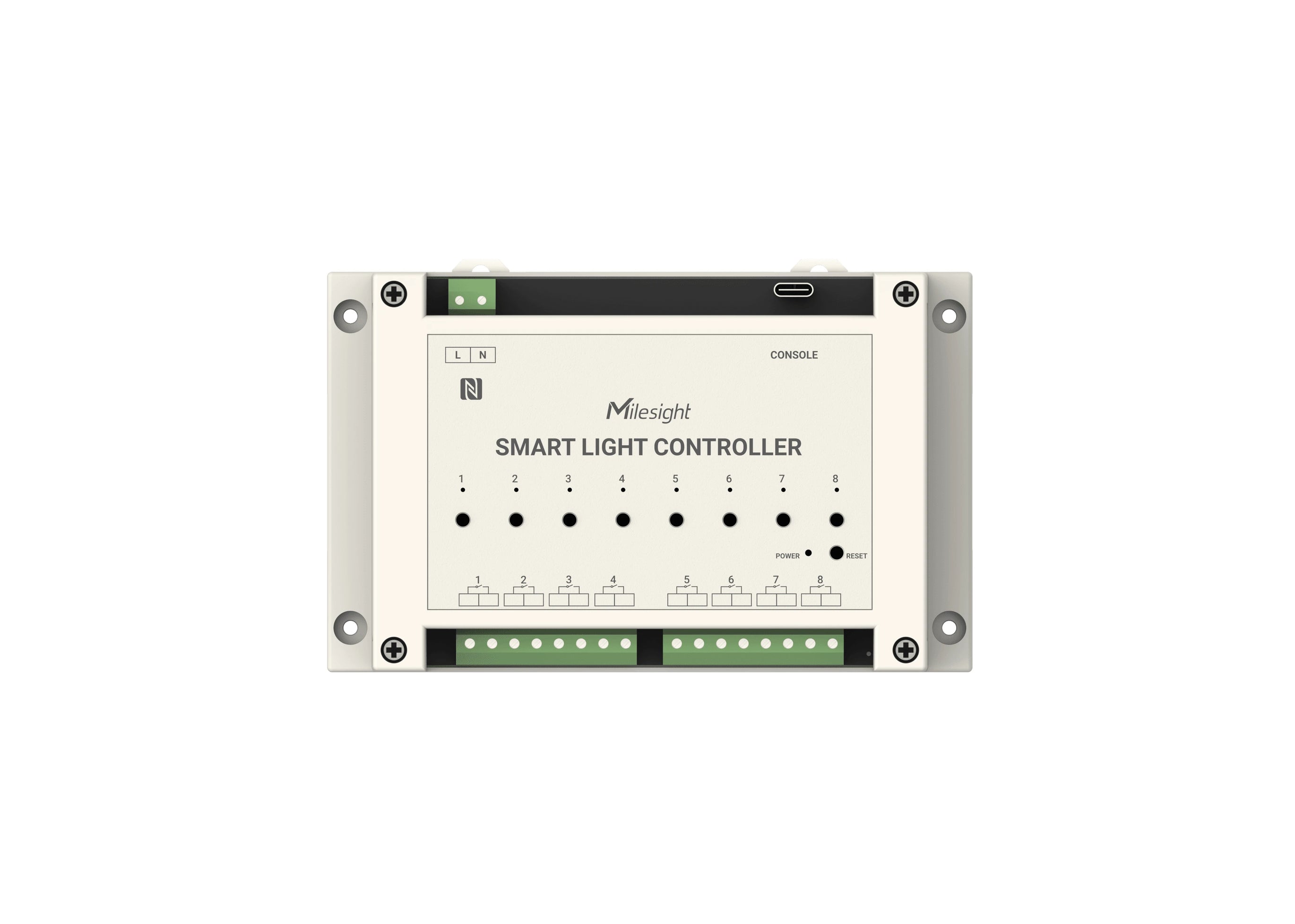 Milesight WS558 LoRaWAN Smart Light Controller (Switch Type) – Wireless Lighting Automation (EU868)