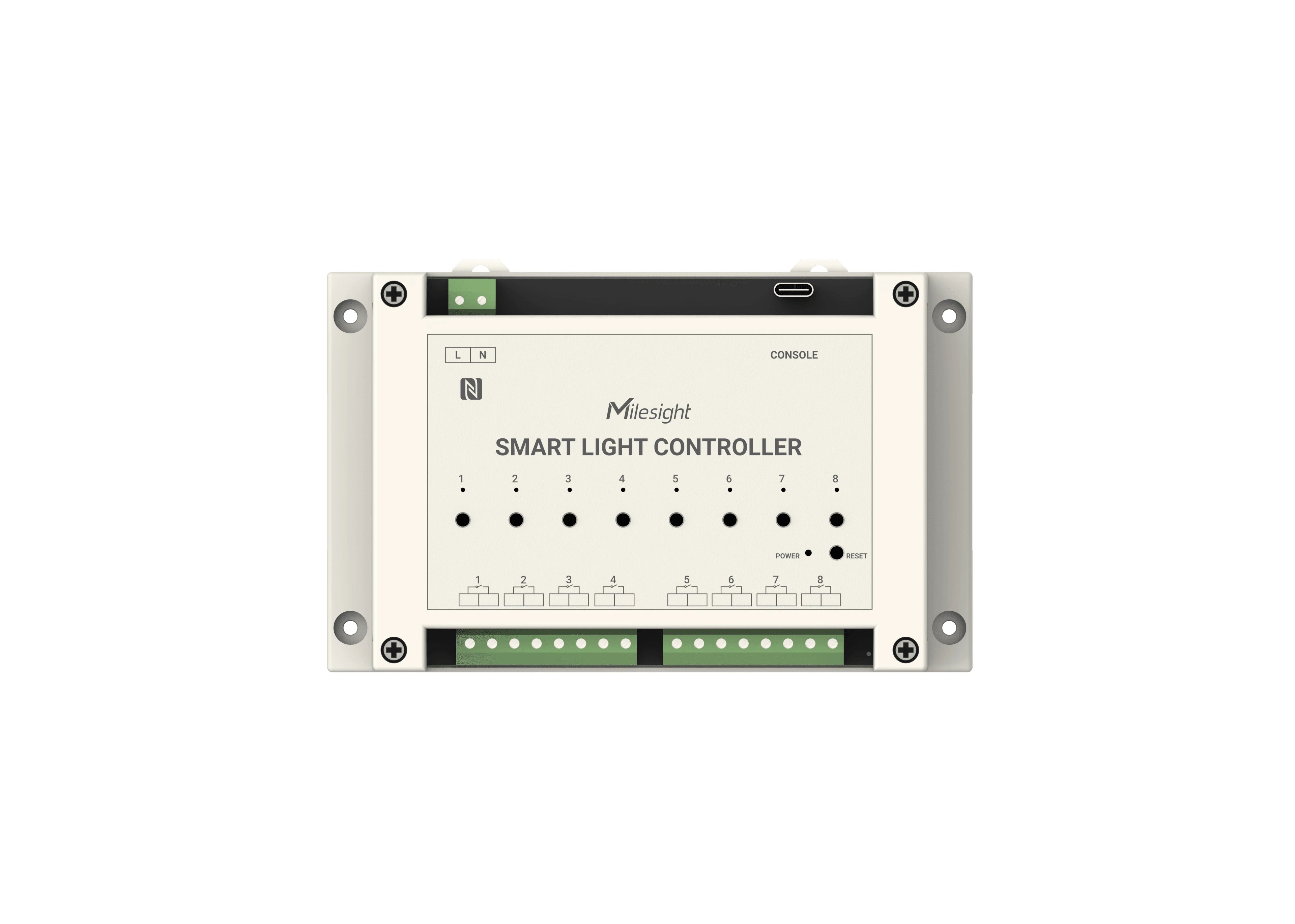 Milesight WS558 LoRaWAN Smart Light Controller (Switch Type) – Wireless Lighting Automation (EU868)