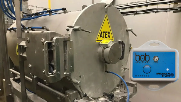 Watteco BoB Assistant ATEX Zone 1 LoRaWAN – Predictive Maintenance Vibration Sensor (EU868)