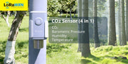 Milesight EM500-CO2 LoRaWAN® Outdoor CO2, Barometric Pressure, Temperature & Humidity Sensor (EU868)