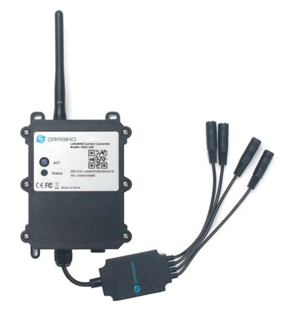 Dragino CS01-LB2 LoRaWAN 4-Channel Current Sensor Converter (19000mAh)