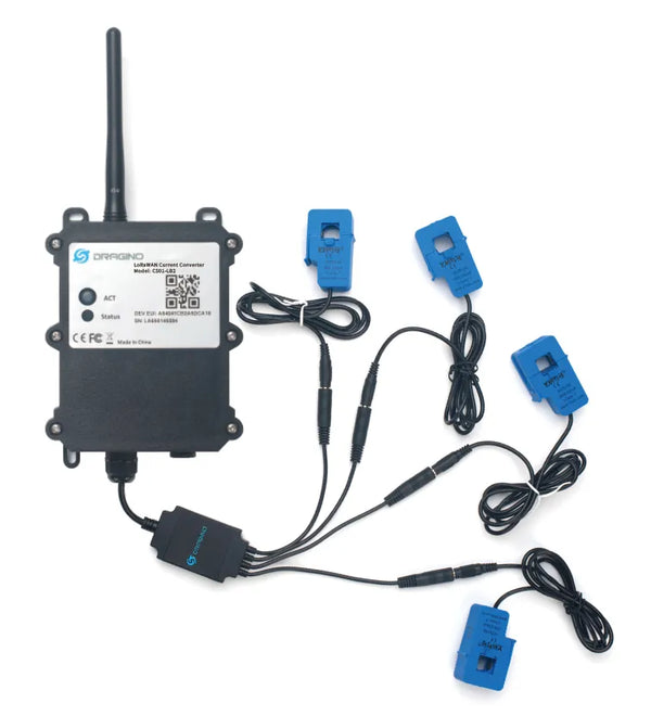 Dragino CS01-LB2 LoRaWAN 4-Channel Current Sensor Converter (19000mAh)