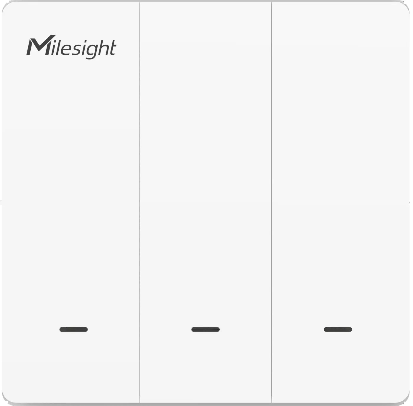 Milesight WS503 – LoRaWAN Smart Wall Switch (3-Gang)