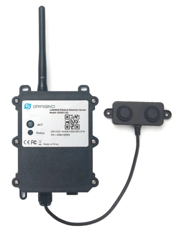 Dragino DDS45-LB2 – LoRaWAN Ultrasonic Distance Detection Sensor (35cm ~ 4.5m, EU868)