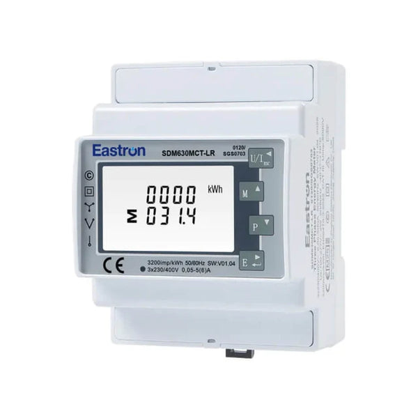 Eastron SDM630MCT LoRaWAN MID Three-Phase CT Energy Meter (EU868)