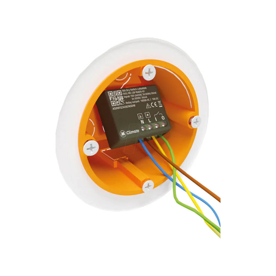 MClimate 16A Dry Switch LoRaWAN (16ADS) – Smart Relay