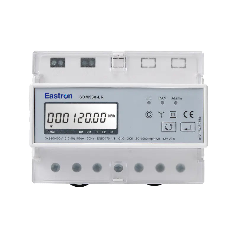 EASTRON SDM530-LR LoRaWAN Three Phase Multifunction Energy Meter (EU868)