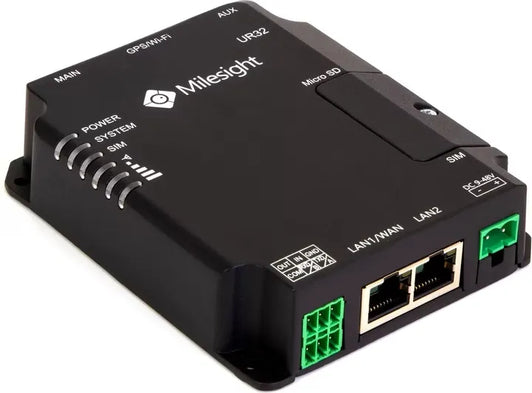 Milesight UR32 – Industrial 4G LTE Cellular Router for IoT & M2M Applications
