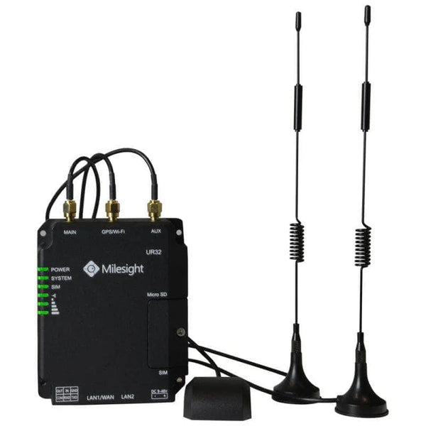 Milesight UR32 – Industrial 4G LTE Cellular Router for IoT & M2M Applications