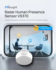 Milesight VS370 LoRaWAN® Radar Human Presence Sensor – EU868