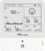 Milesight AM308 LoRaWAN® Indoor Ambience Monitoring Sensor with E-ink display